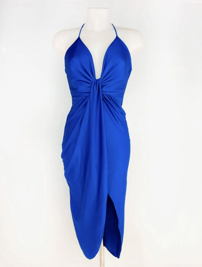 Vestido Nudo Tirantes Midi - Imagen 7