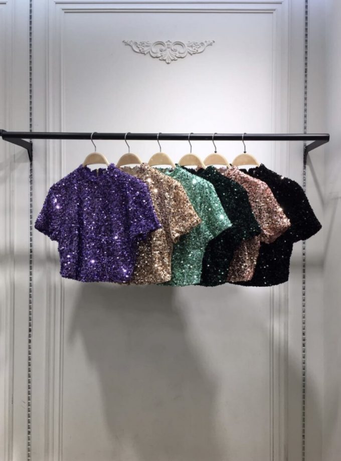 Top Luna Manga Corta