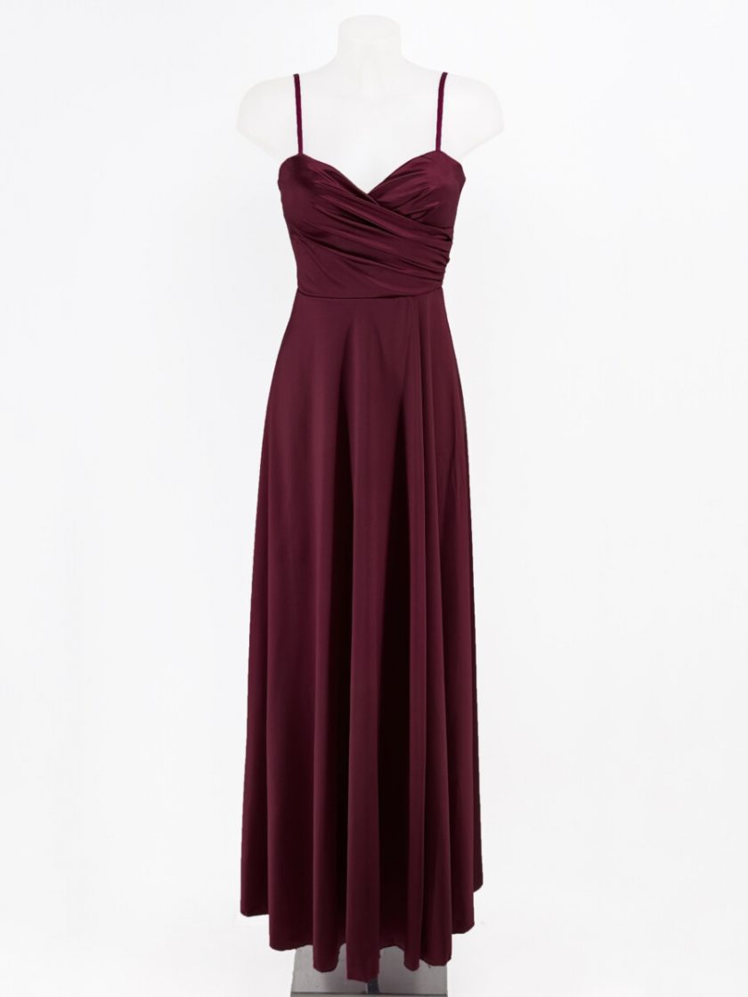 Vestido Seda Escote Corazón - Imagen 32