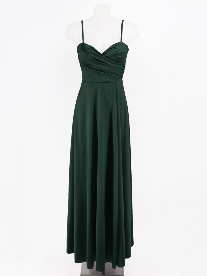 Vestido Seda Escote Corazón - Imagen 31