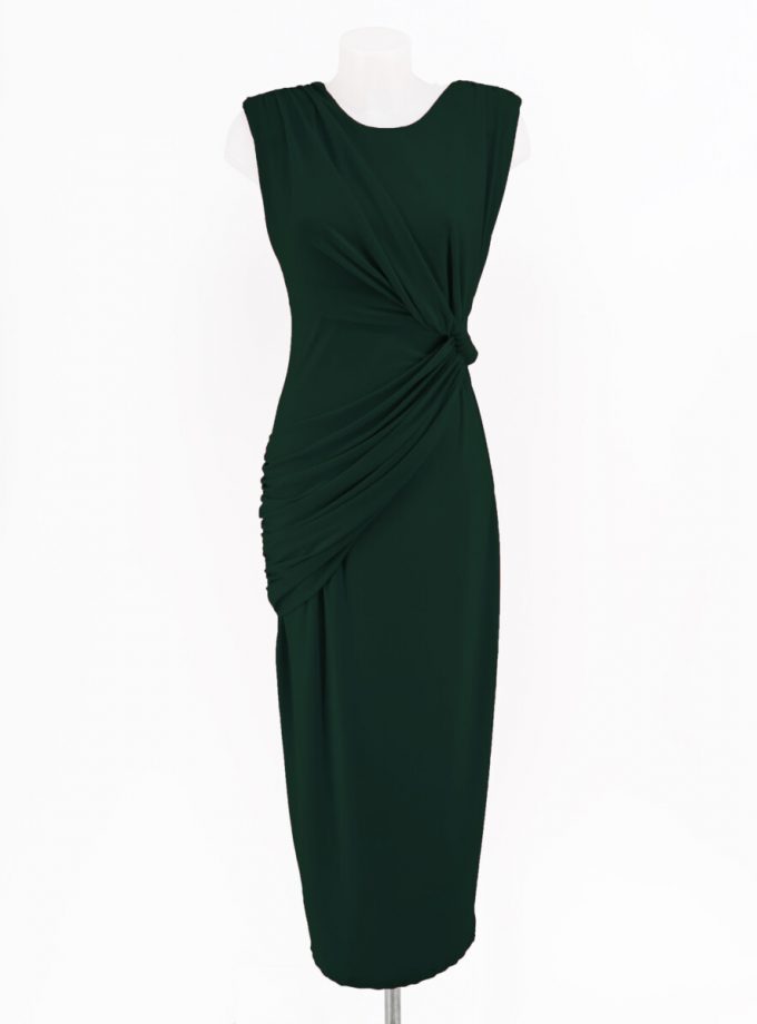 Vestido Drapeado Cintura