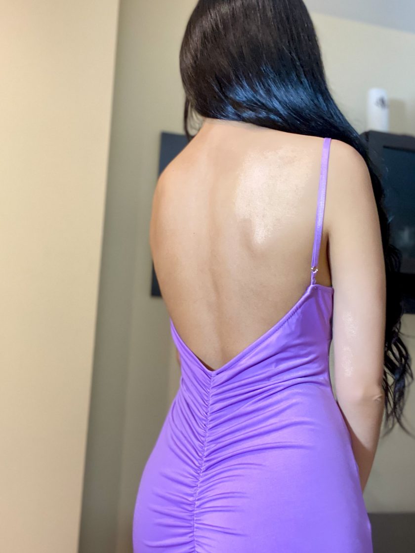 Vestido Sirena Espalda Frunce - Imagen 8