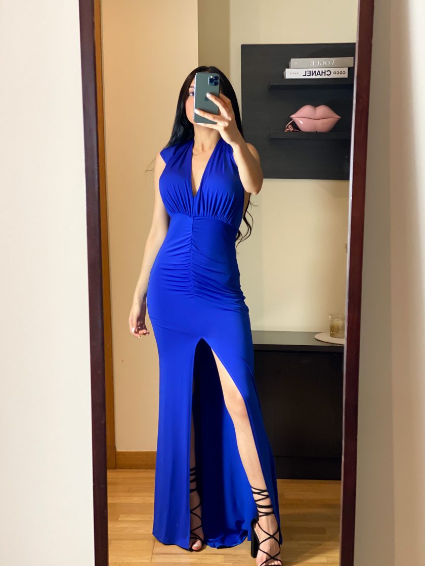 Vestido Sirena Frunce Frontal - Imagen 2