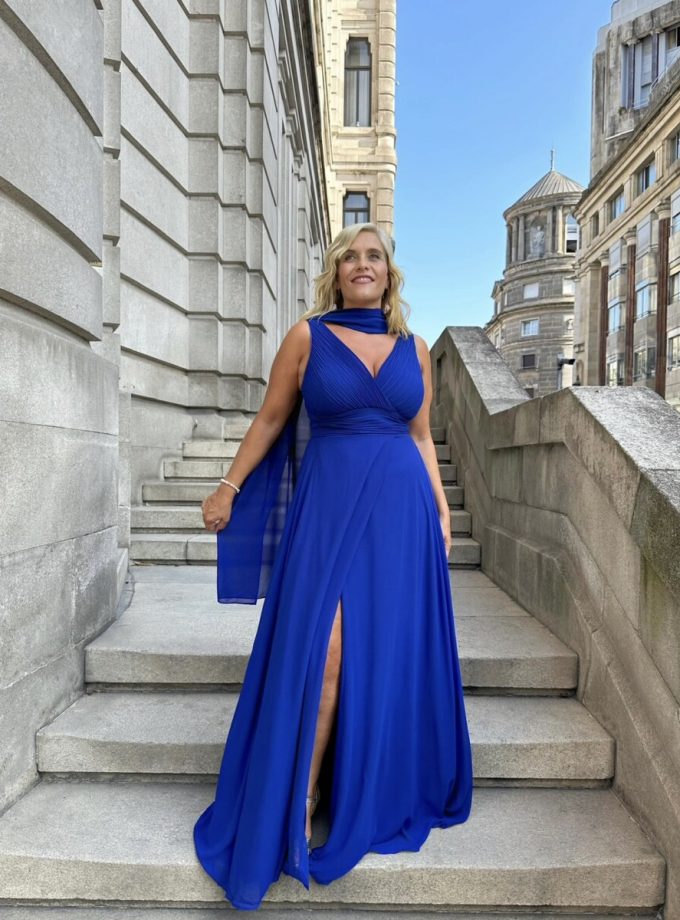 Vestido Analia Abertura Curvy