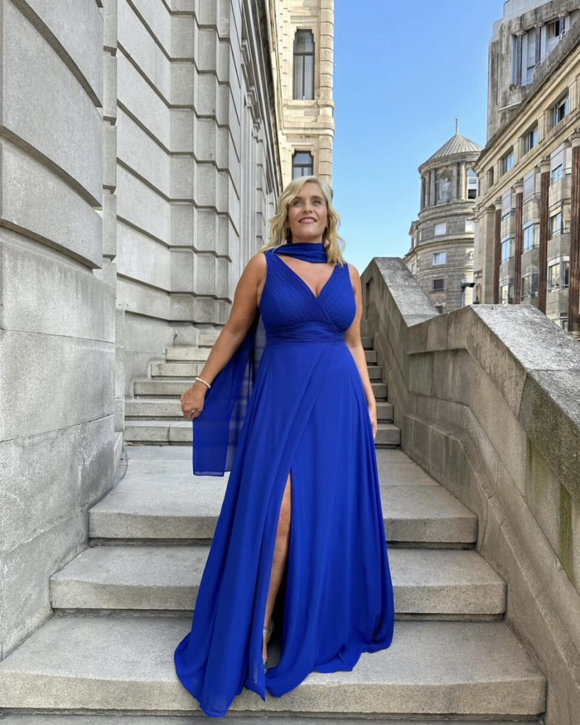 Vestido Analia Abertura Curvy - Imagen 42