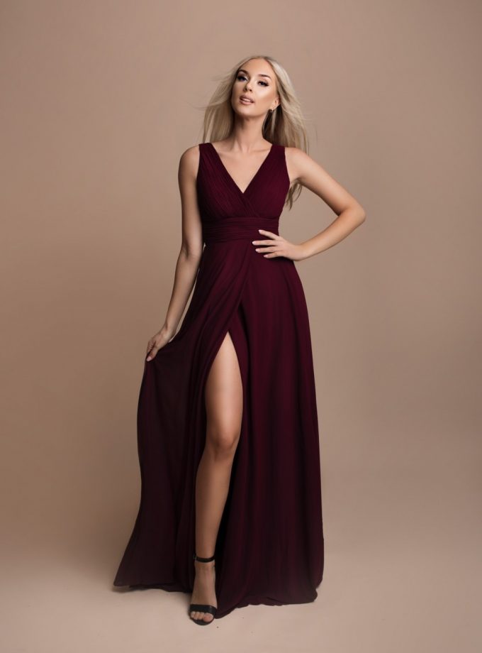 Vestido Analia Abertura Curvy