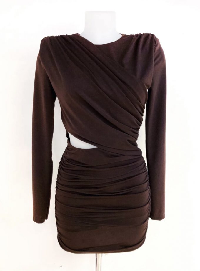 Vestido Hombreras Abertura