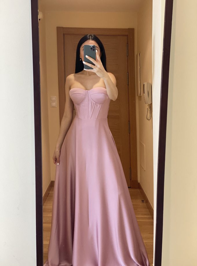 Vestido Corsé Seda