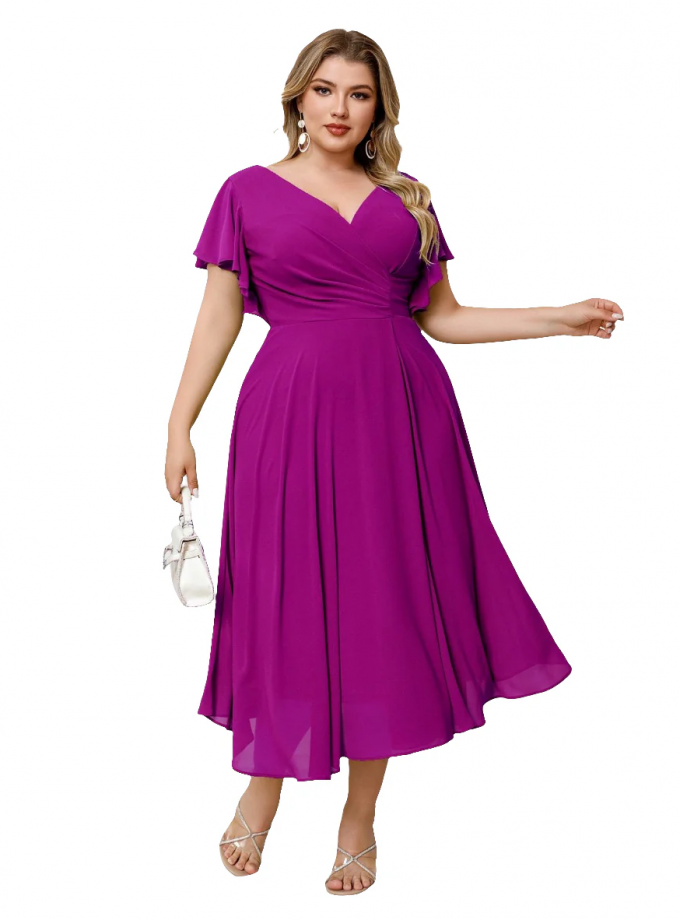 Vestido Curvy Midi Basic