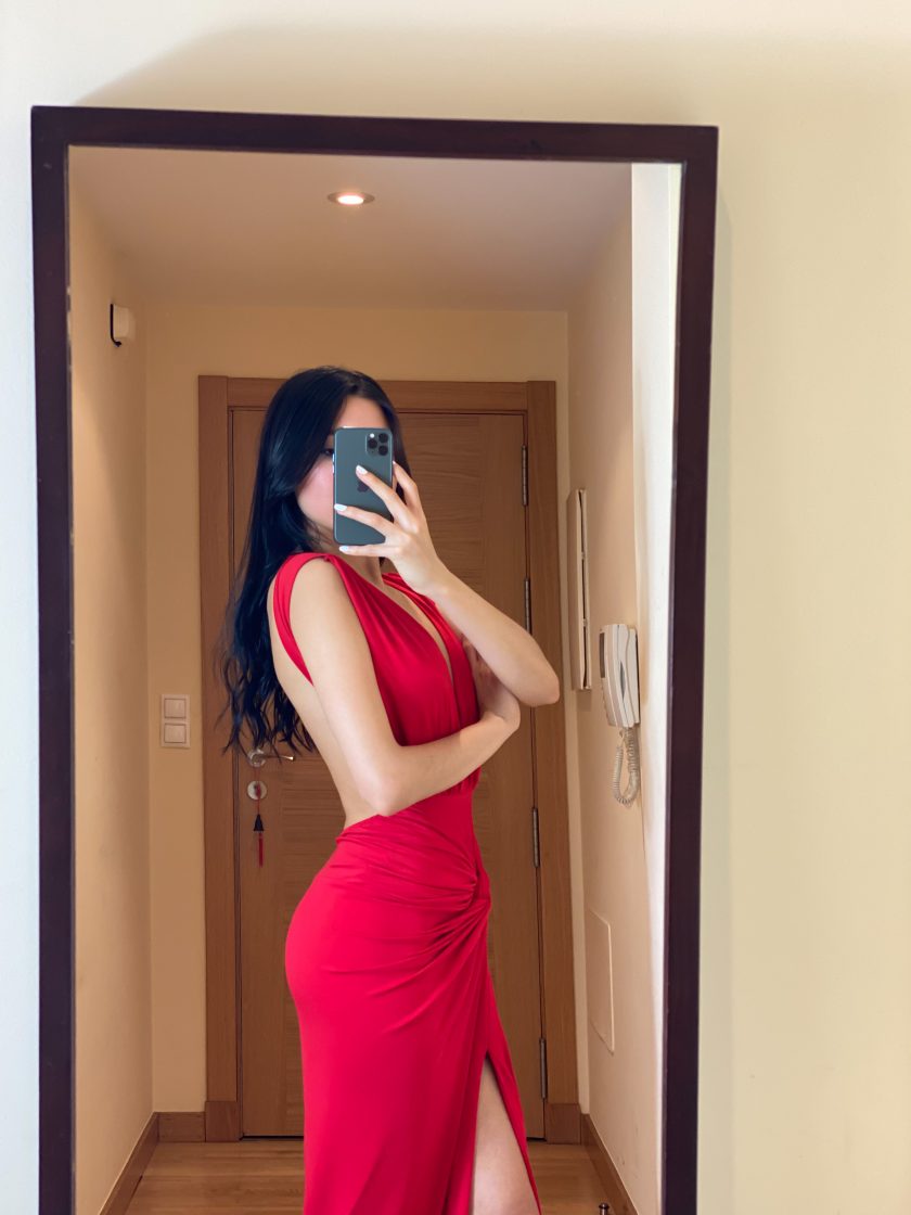 Vestido Espalda Nudo Frontal - Imagen 11