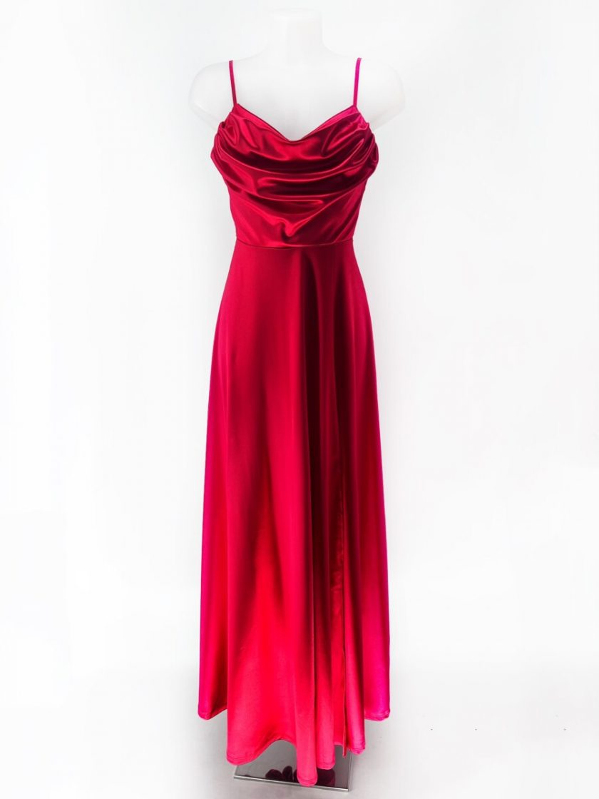 Vestido Seda Drapeado - Imagen 12