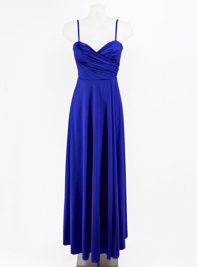 Vestido Seda Escote Corazón