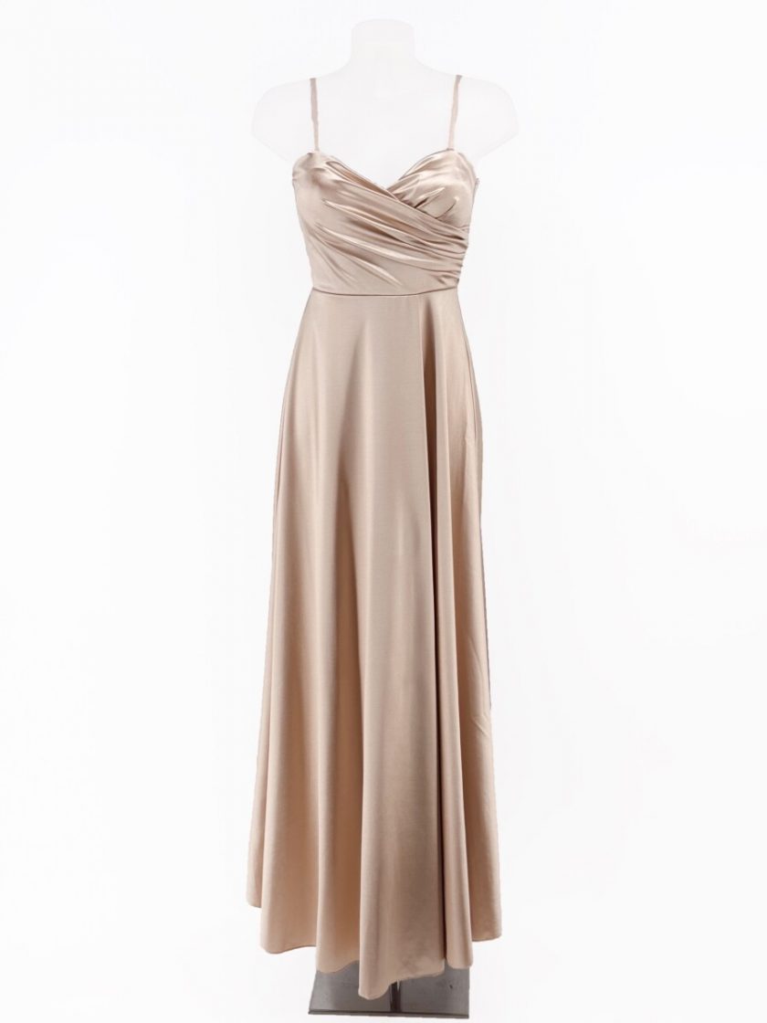 Vestido Seda Escote Corazón - Imagen 45