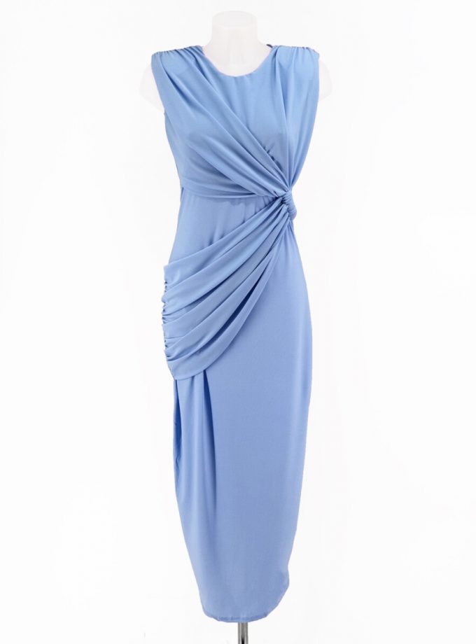 Vestido Drapeado Cintura