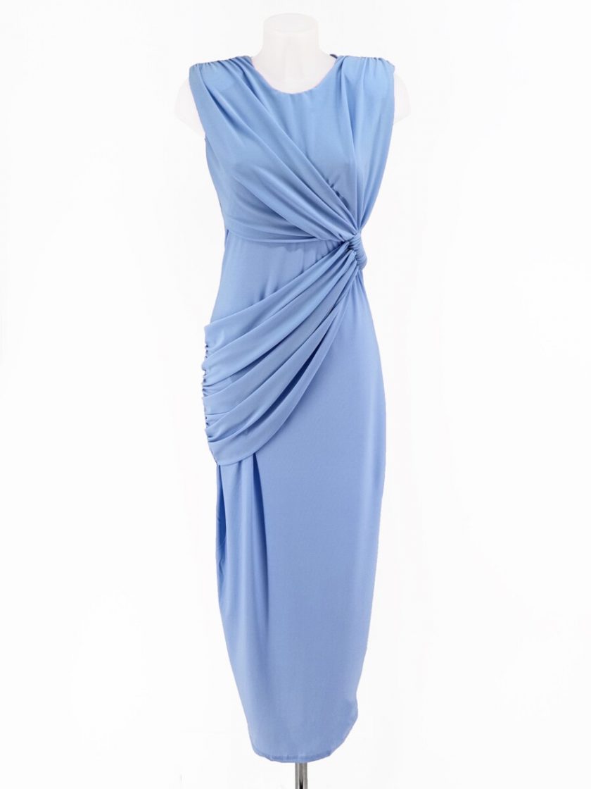 Vestido Drapeado Cintura - Imagen 2