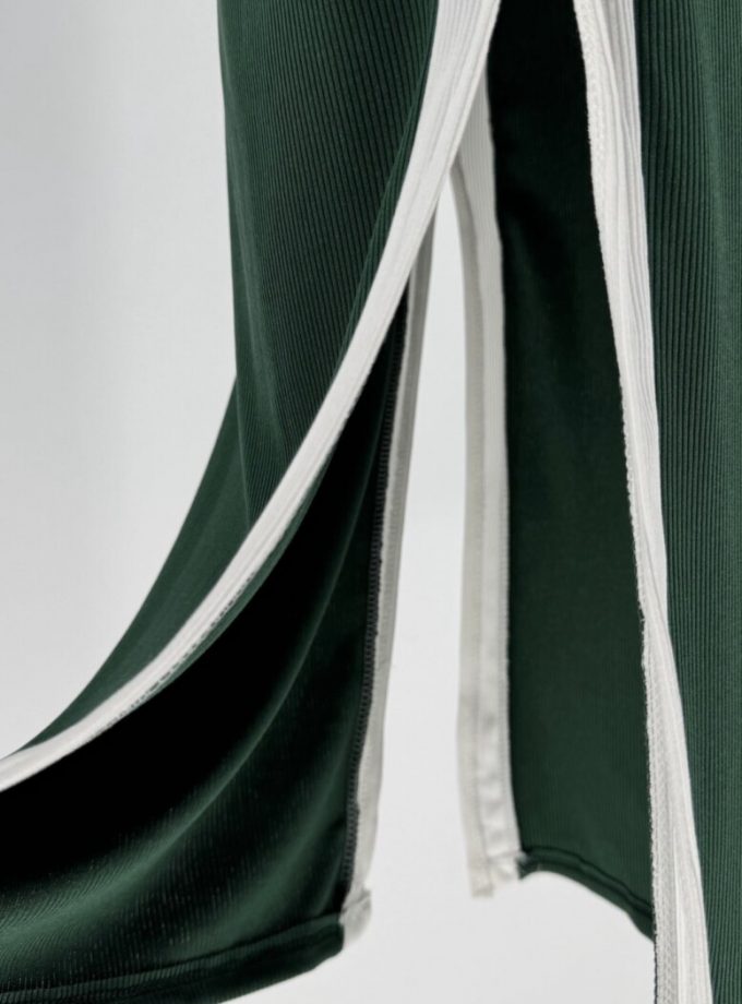 Vestido Canalé Bicolor