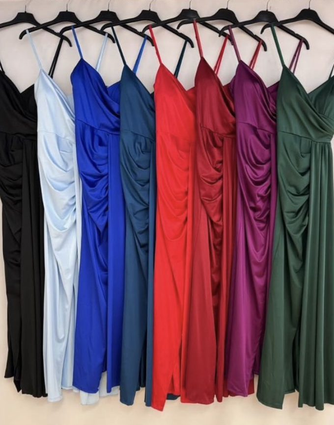 Vestido Seda Lazada Tirantes