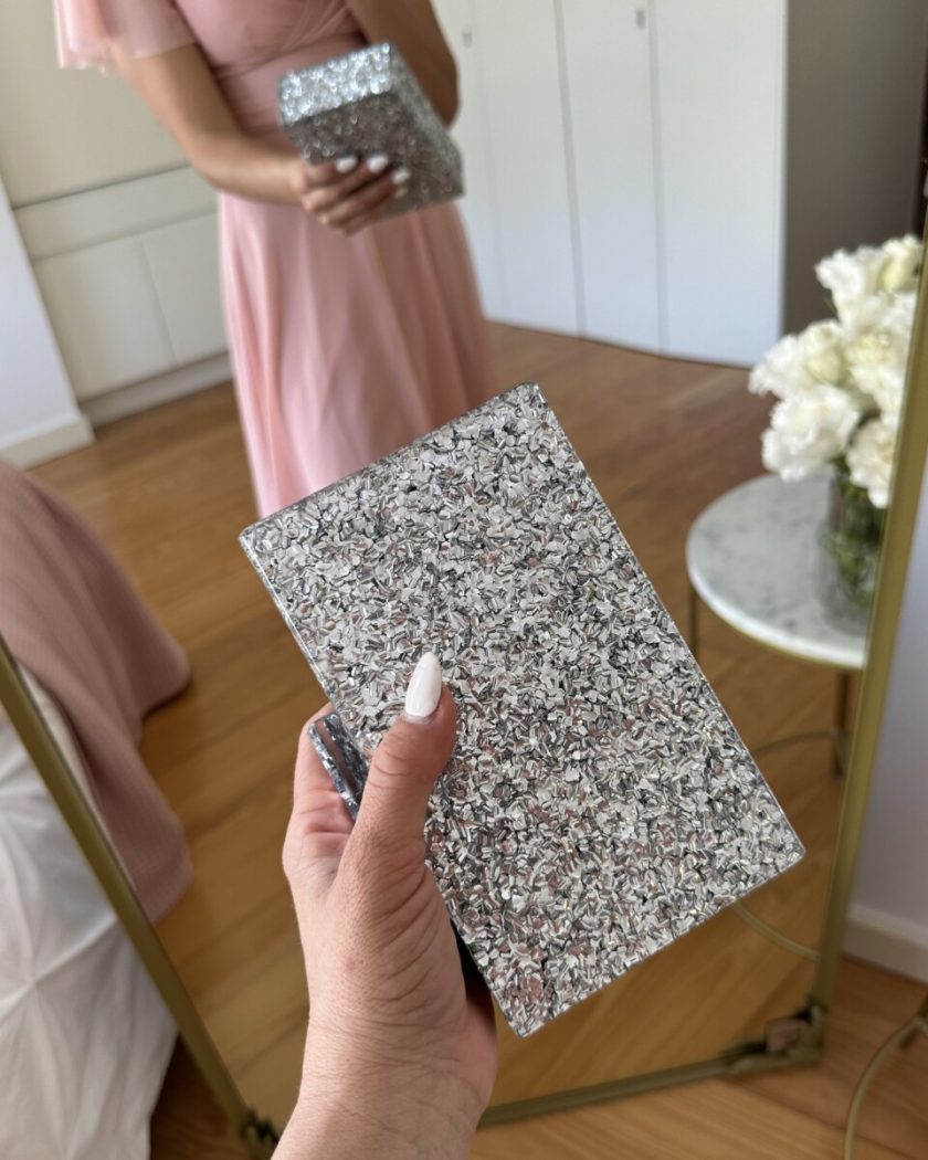 Bolso Acrílico Glitter