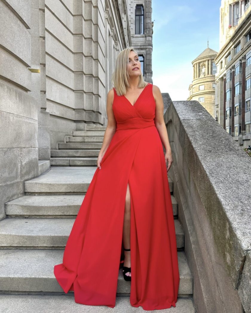 Vestido Analia Abertura Curvy - Imagen 52