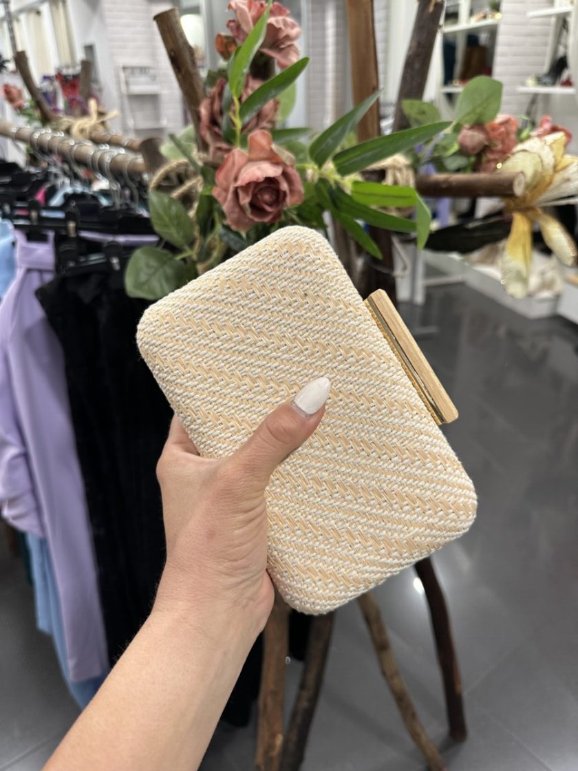 Bolso Rafia Madera - Imagen 8