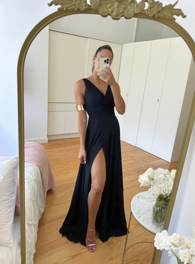 Vestido Analia Abertura Curvy