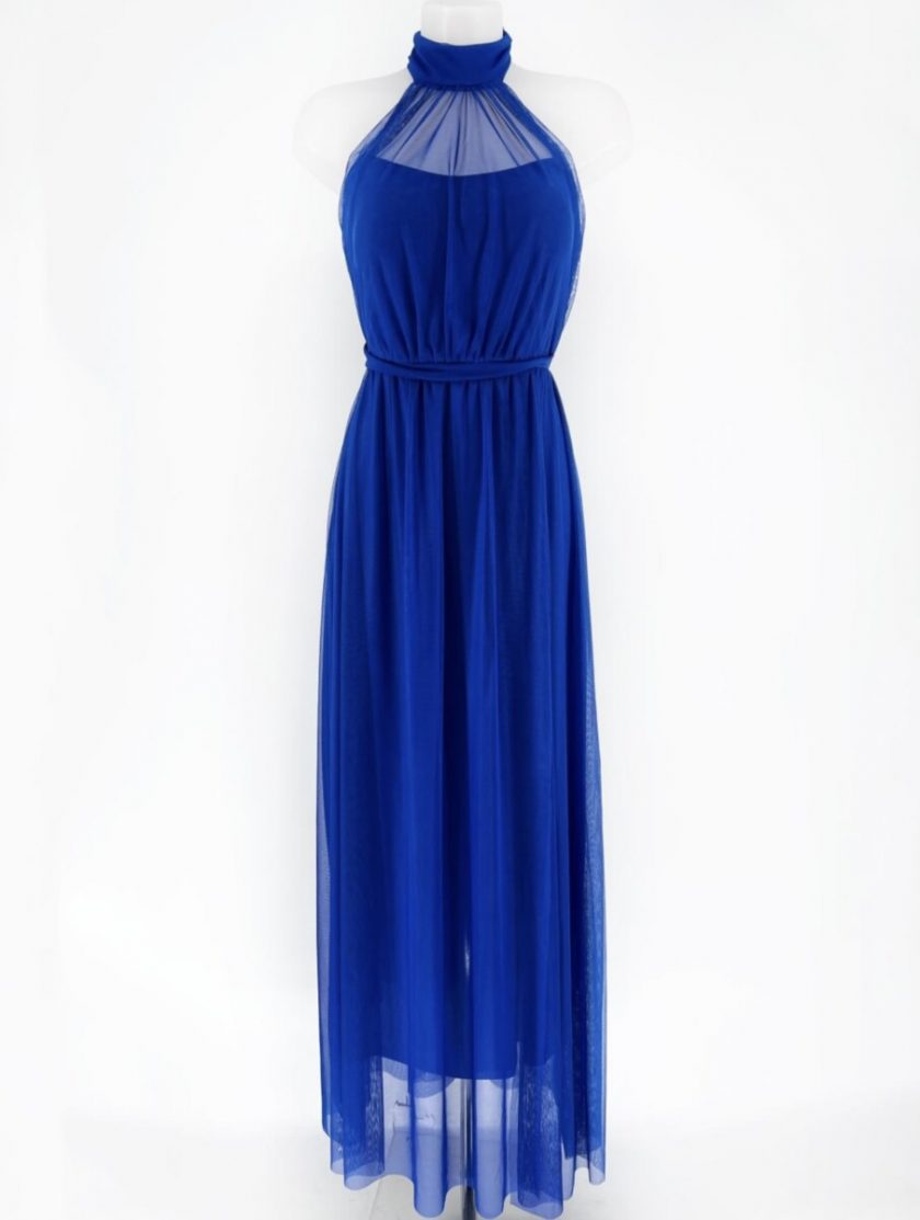 Vestido Tul Halter Transparencia pecho - Imagen 11