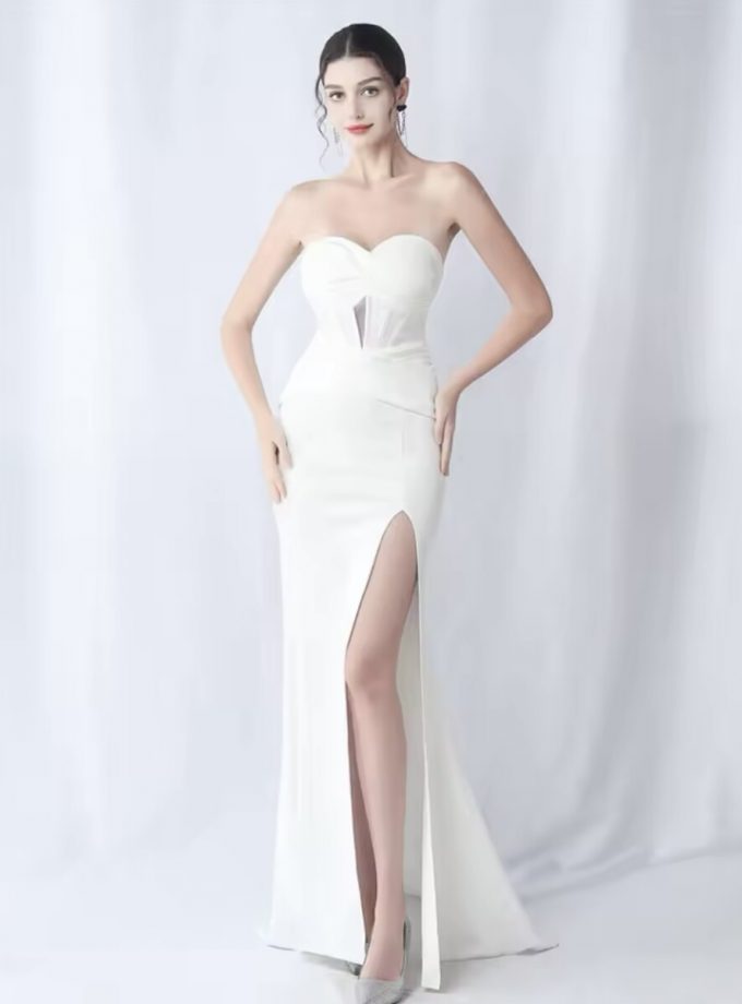 Vestido Seda Sirena Novia