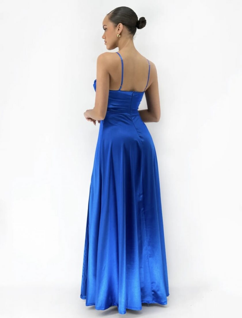 Vestido Seda Drapeado - Imagen 2
