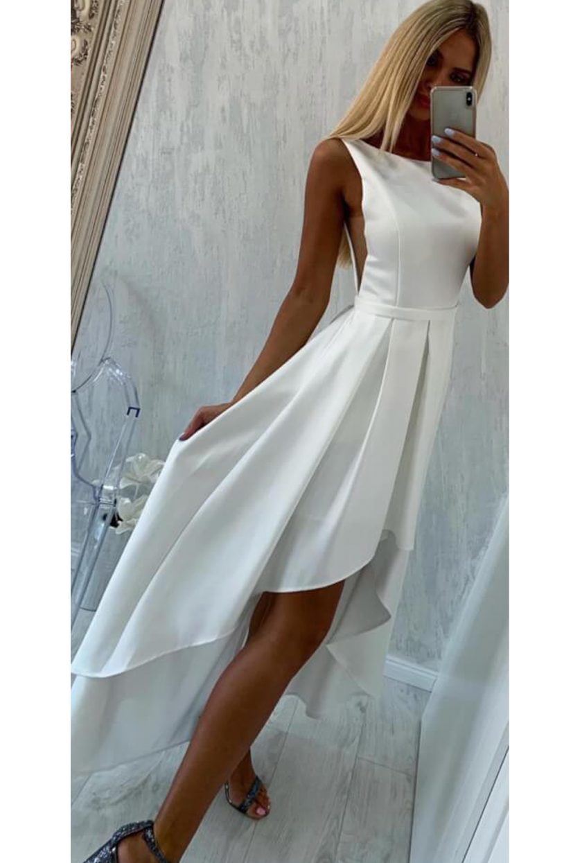 Vestido Asimétrico Novia - Imagen 2