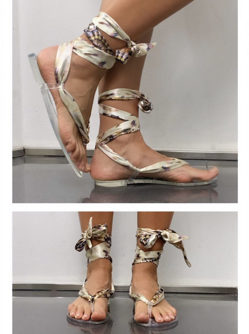 Sandalias Pañuelo