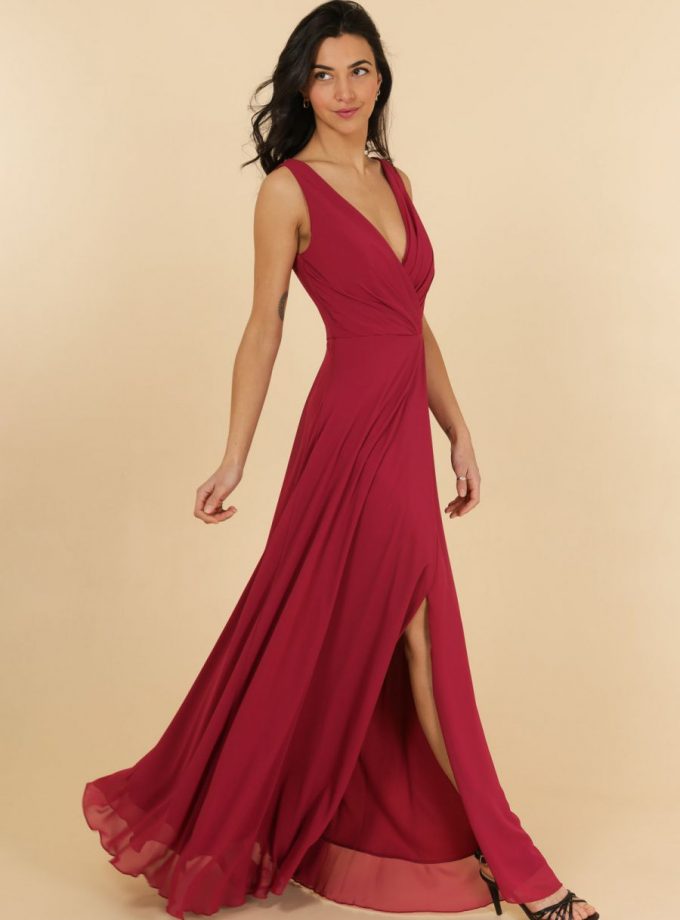 Vestido Escote Abertura Curvy