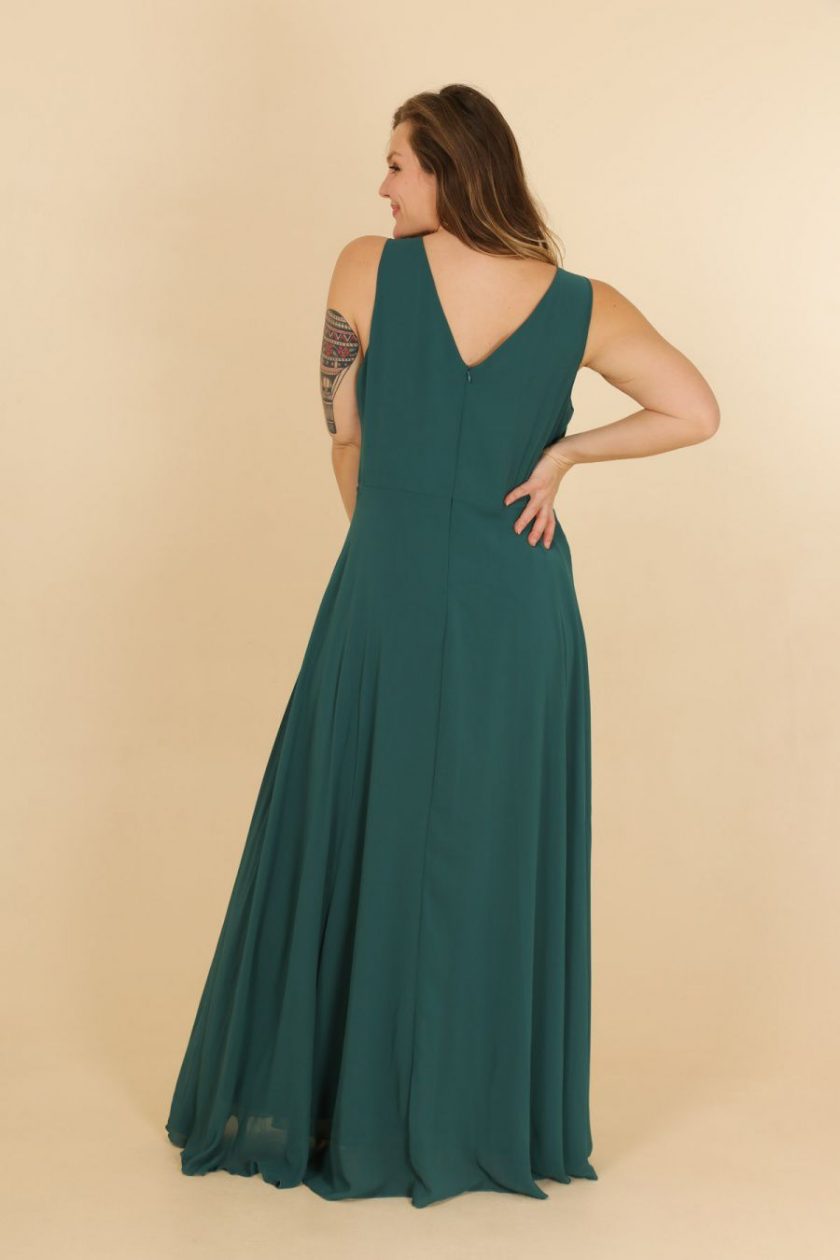 Vestido Escote Abertura Curvy - Imagen 4