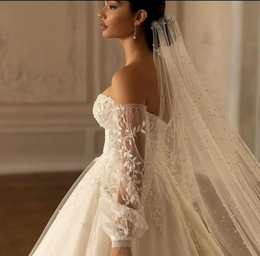 Tocado Velo Perlas - Imagen 9