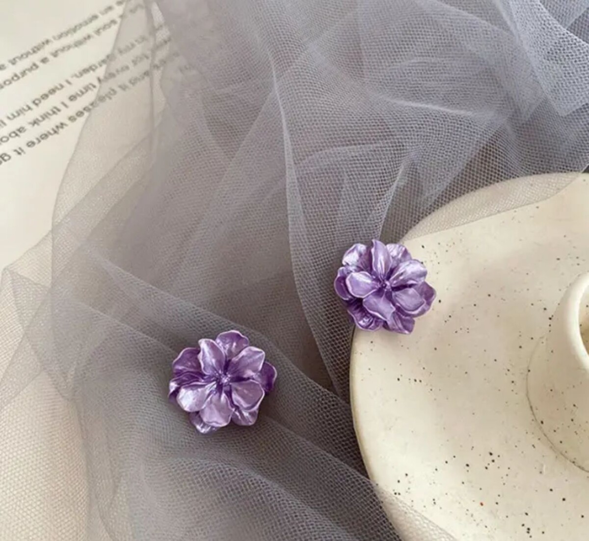 Pendientes Corazón Nacarado