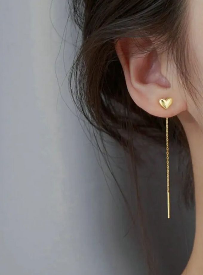 Pendientes Corazón Nacarado