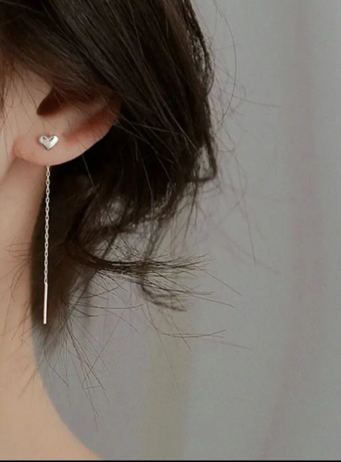 Pendientes Corazón Nacarado