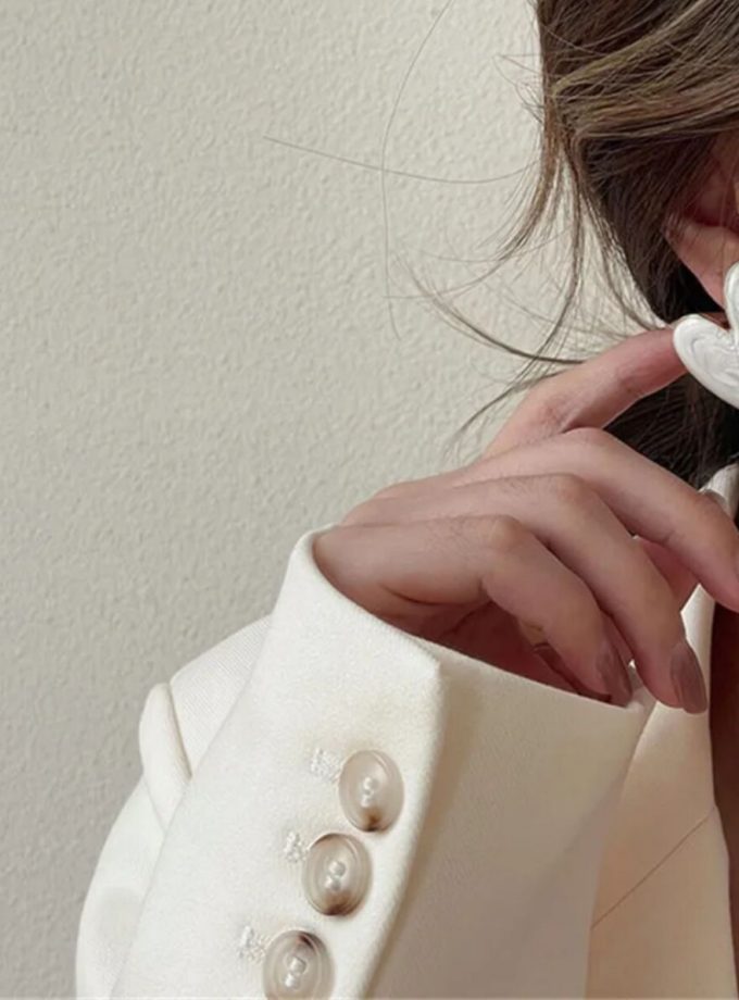 Pendientes Corazón Nacarado