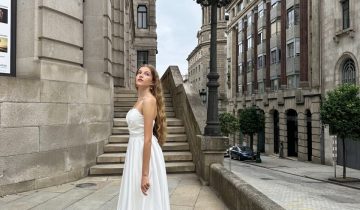 Vestido Seda Corazón Novia