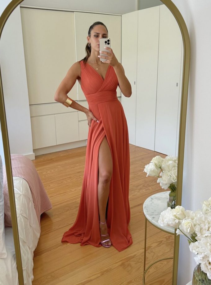 Vestido Analia Abertura