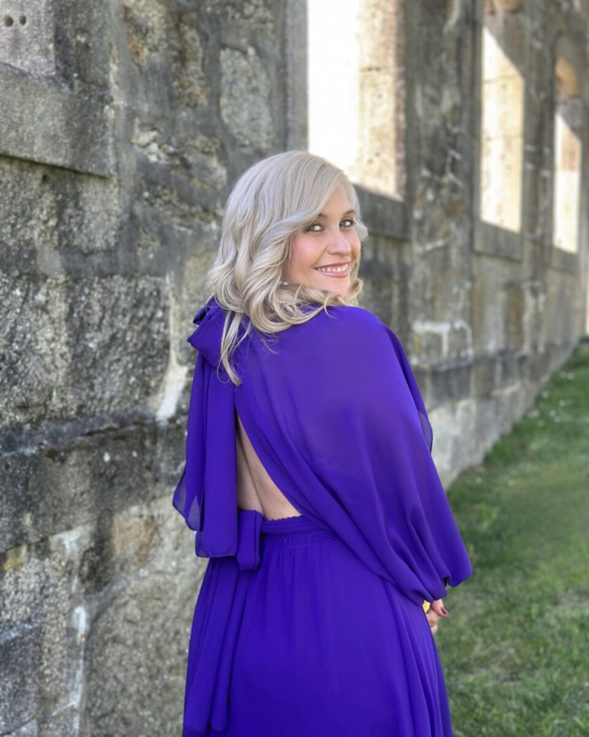 Vestido Multiposición Gasa Abertura
