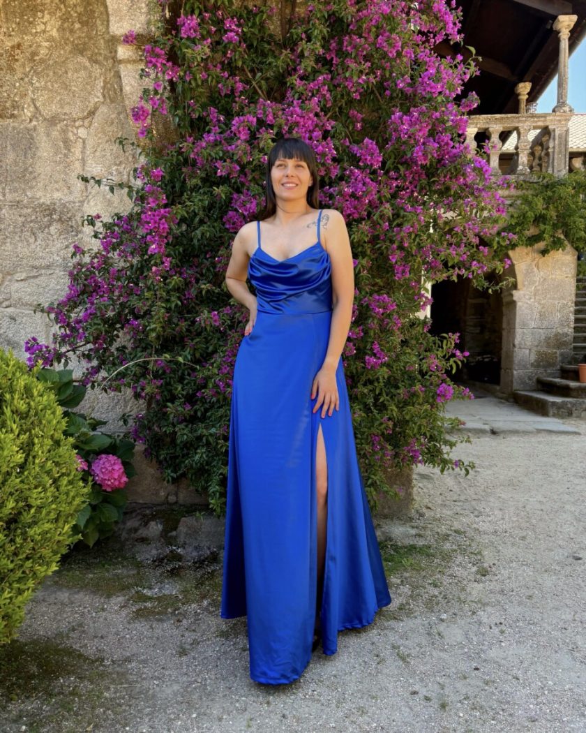 Vestido Seda Drapeado - Imagen 19