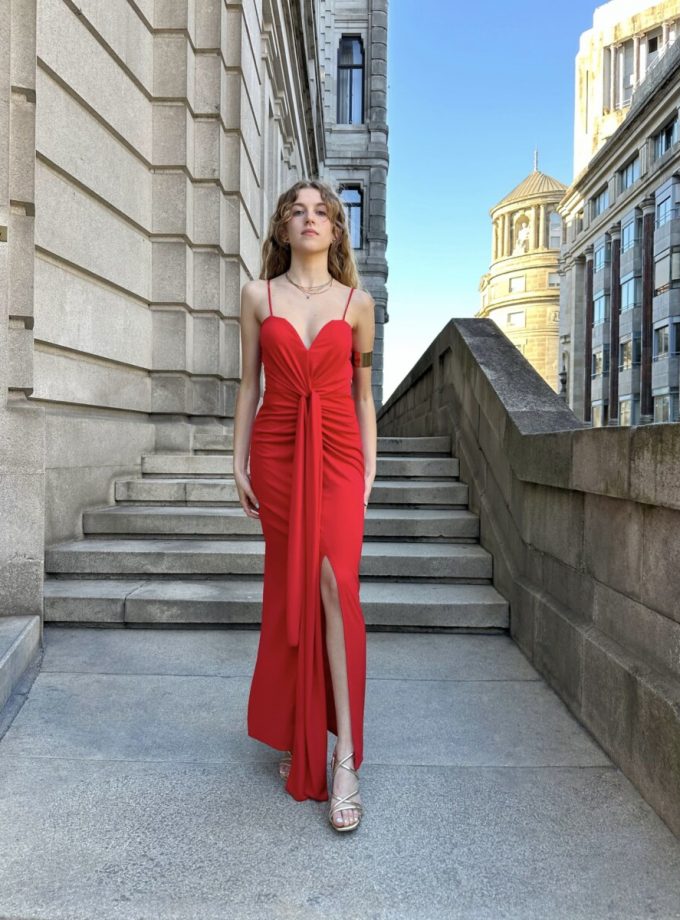 Vestido Tirantes Nudo