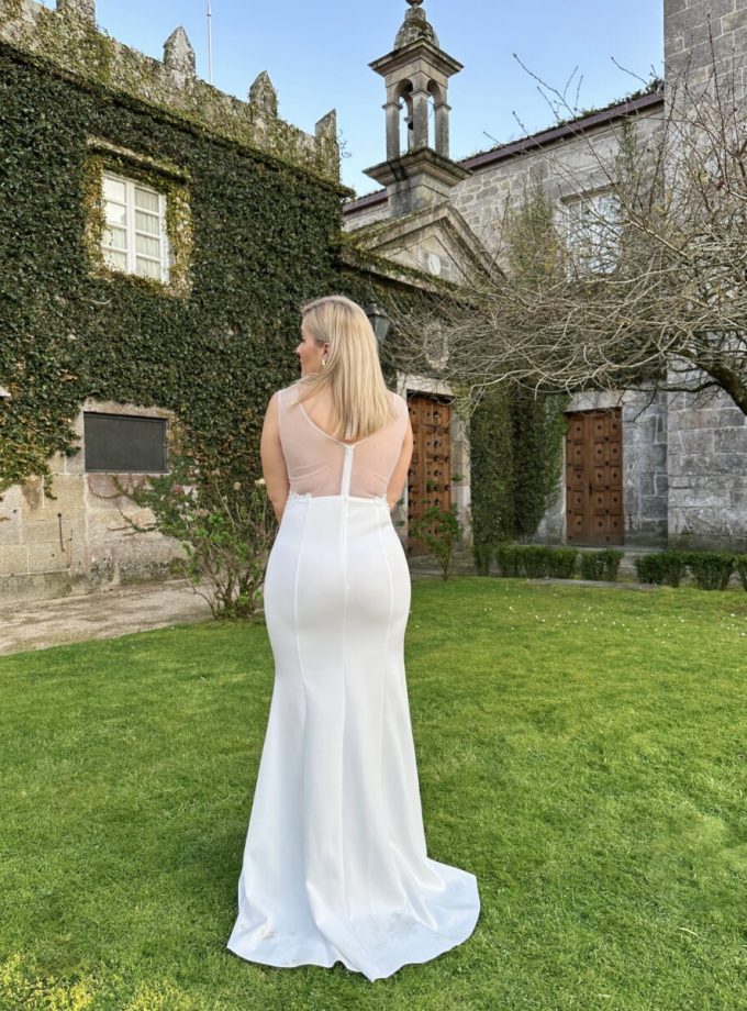 Vestido Novia Sirena Encaje