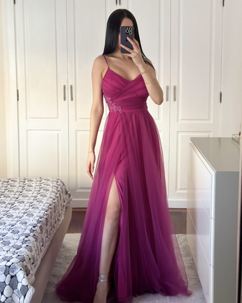 Vestido Tul Flores - Imagen 7