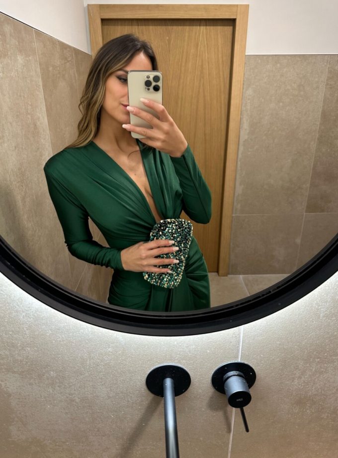 Bolso Lentejuelas Terciopelo