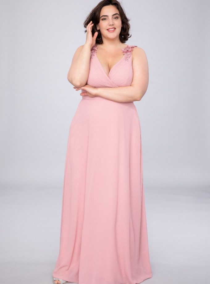 Vestido Curvy Pétalos