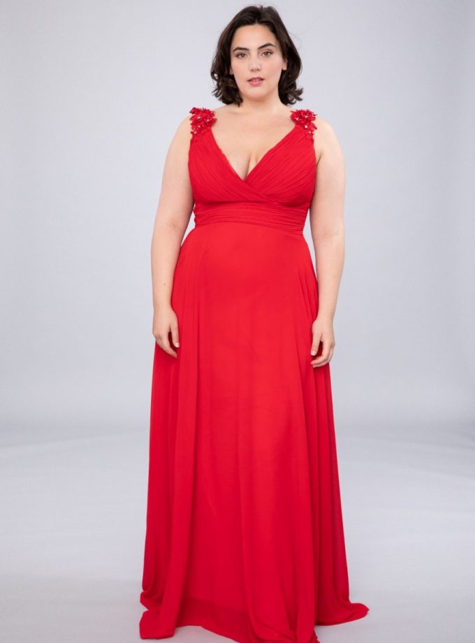 Vestido Curvy Pétalos