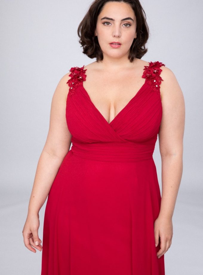 Vestido Curvy Pétalos