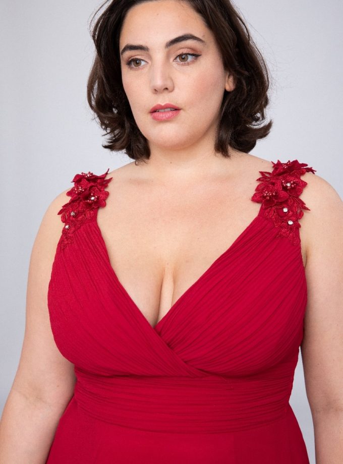 Vestido Curvy Pétalos