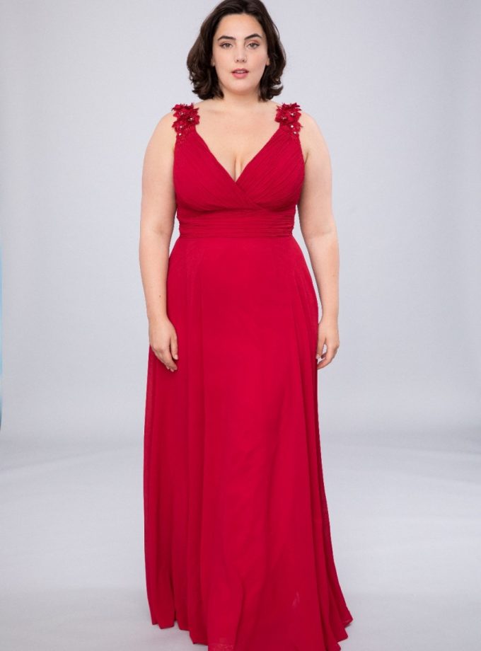Vestido Curvy Pétalos